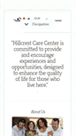 Mobile Screenshot of hillcrestcare.net